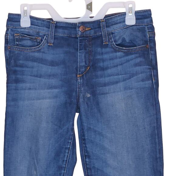 Joe’s Jeans Womens 28 Blue Straight Leg Ankle Mid Rise Stretch Denim Mardi Wash - Picture 3 of 13